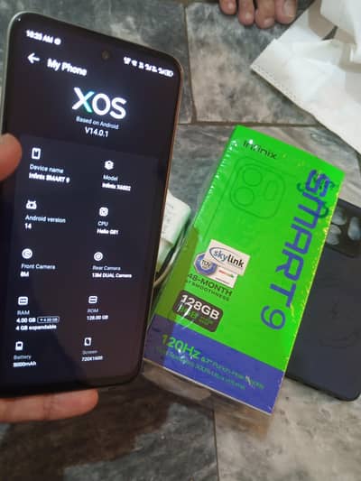smart 9 good working 8/128GB more details description