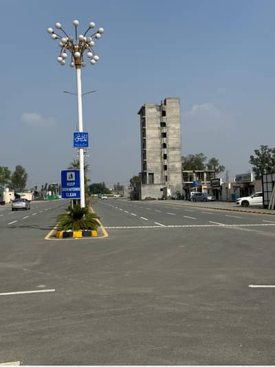4 Marla Commercial Plot For Sale In Usman Block Commercial Al Kabir Town Phase 2