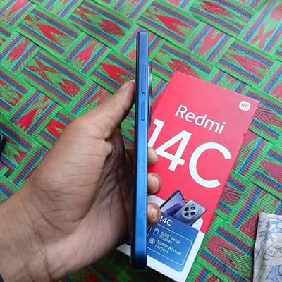 Redmi14c GB 6 128 10 month use box charger available