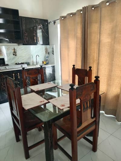 antique dining table(made in congo)