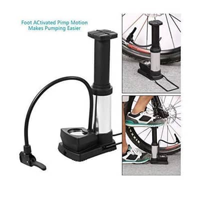 Air pump. (foot activated)