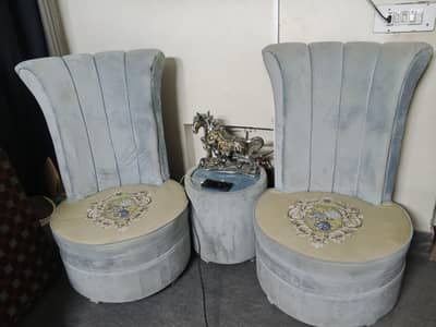 Coffee Chair / Sofa and table