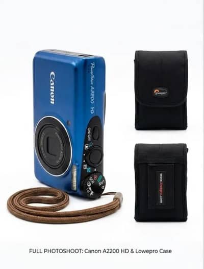  Canon 14.1MP Compact Retro Camera (Blue) [negotiable]