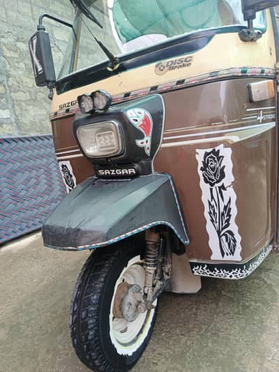 sazgar rickshaw 2019 model