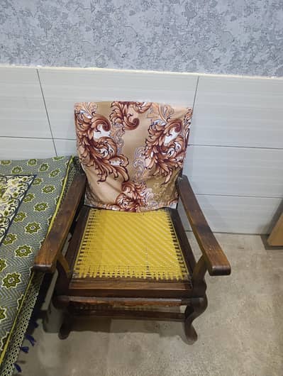 4 Wooden Dining Chairs available