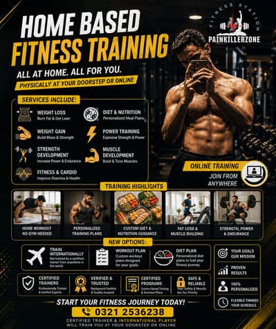 Your Fitness station / Online Training 0321/2536238