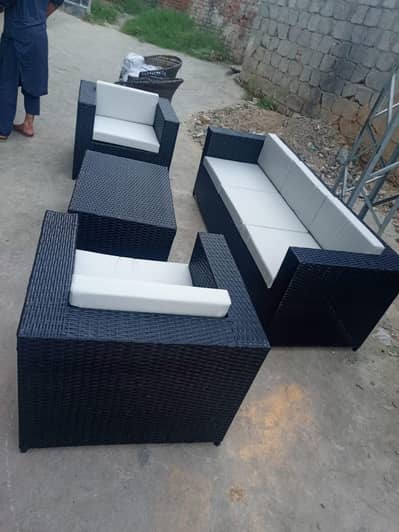 5 seater rattan sofa set/restaurant sofa/dining table set/lawn chairs