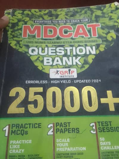 GRIP MCAT practice book