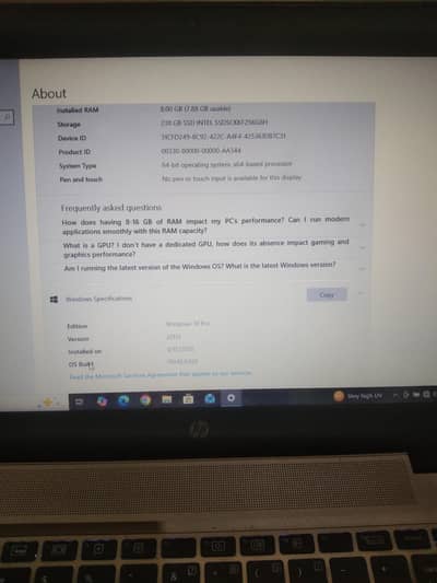HP elitebook G3 840 i5 6th generation laptop