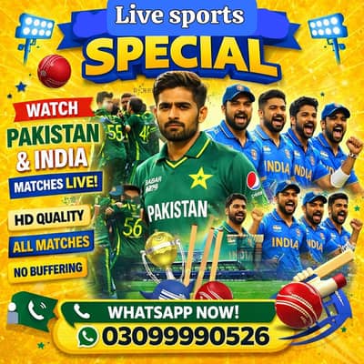 *"enjoy asia cup without freezing*"most special sports"03099990526