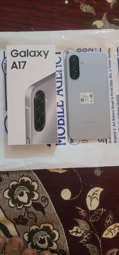 samsung a17 wiTh box pTa approved 10/10