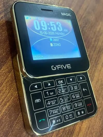 G'Five Magic Flip Folding Phone