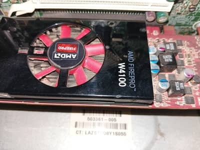 W4100 Gaming graphics card 2 GB DDR5 125 bit