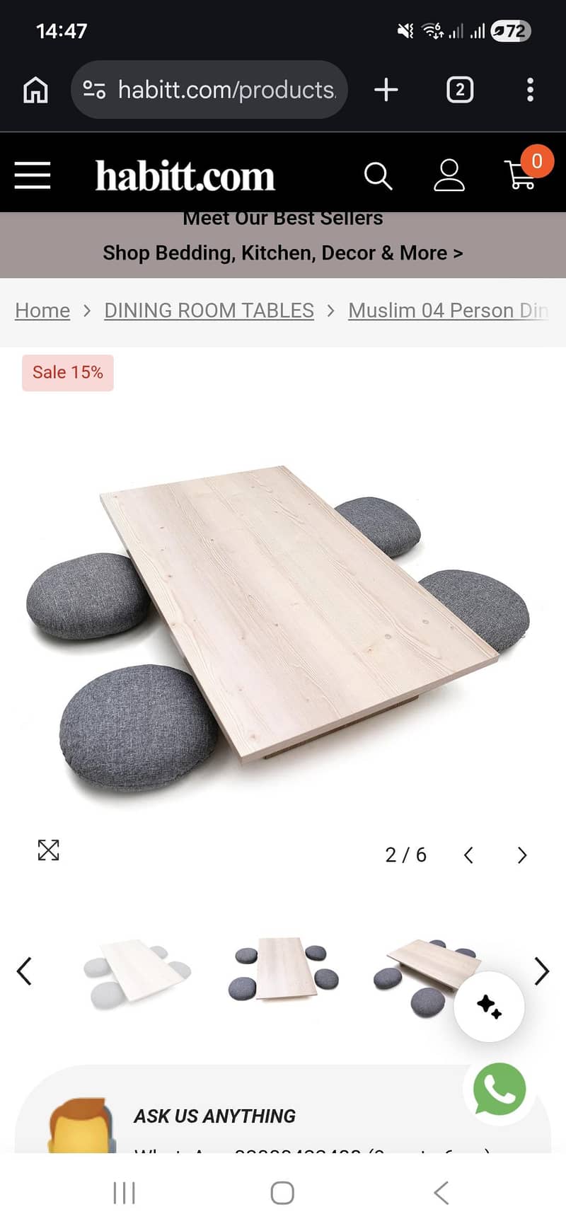 Muslim Dining Table 2
