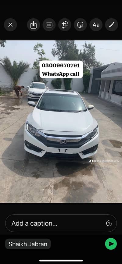 Honda Civic VTi Oriel 2018