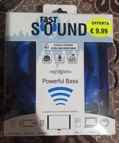 Fast Sound Stereo Headphones 