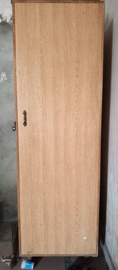 Single Door Wooden Wardrobe / Almari (6x2) for Sale
