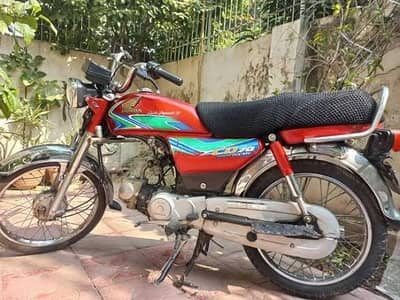 urgent sale honda cd 70 2018 model