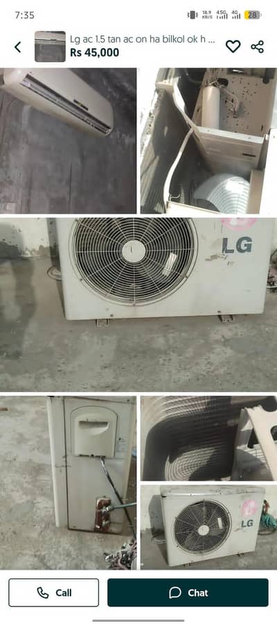 Lg ac 1.5tan bilkul okay hai Koi masla Nahin