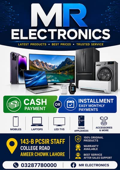 all brand refrigrator on cash and easy installment