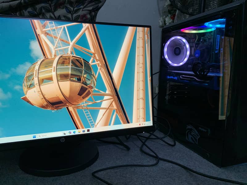 Gaming pc with full setup 2