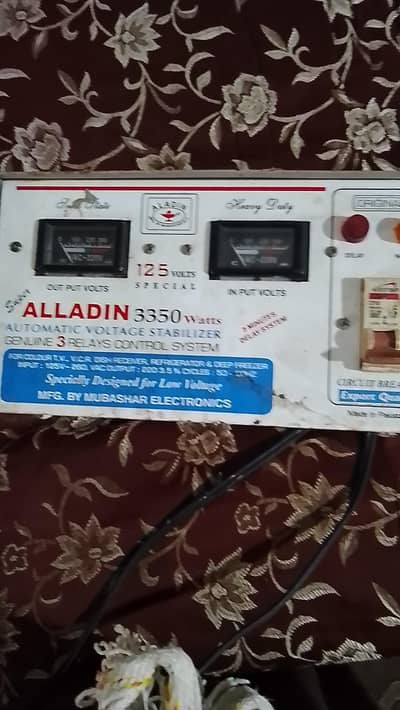 Stabilizer volt meter