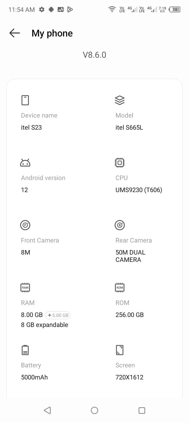 Itel S23 1