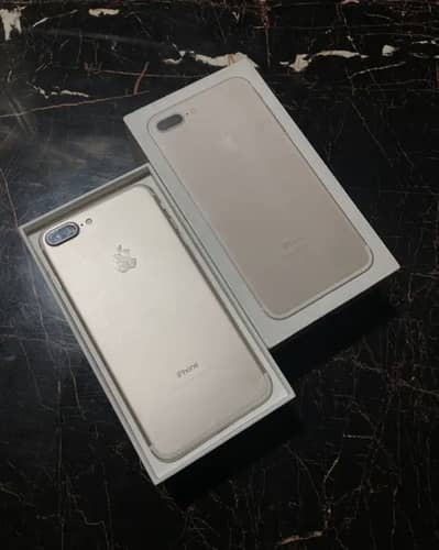 iPhone 7 Plus with box 128gb pta approved
