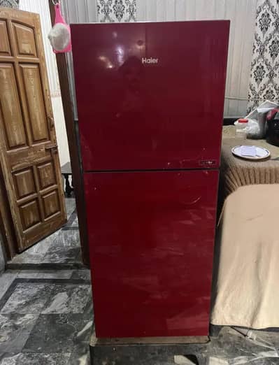 Haier Double Door Refrigerator big size 10 by 10 no scratch