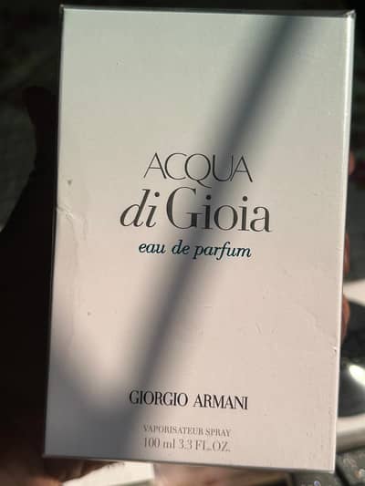 Acqua di Gioia Eau de Parfum by Giorgio Armani – 100ml (Sealed)