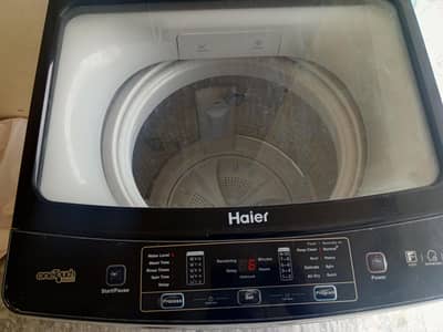 Haier fully automatic washing machine like new