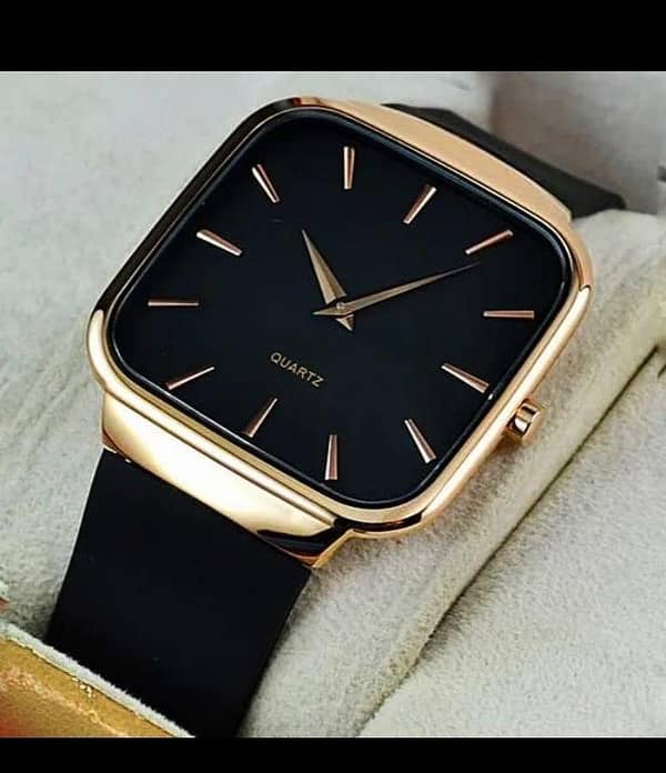 {TRAOXSS. PK} Simple & Stylish The Black Quartz Classic Watch for Boys