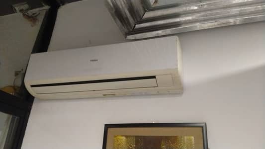 haier split three A. C for sale capacity 1.5 ton