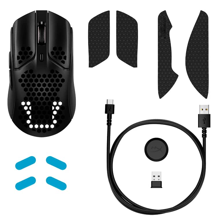 HyperX Pulsefire Haste Wireless Complete Box | Dongle + Extender 1