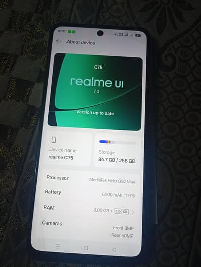 Realme C75