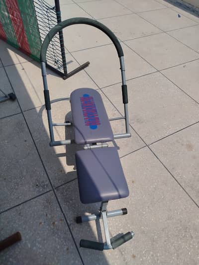 Gold Star King Pro Ab Roller & Exercise Bench – Excellent Condition