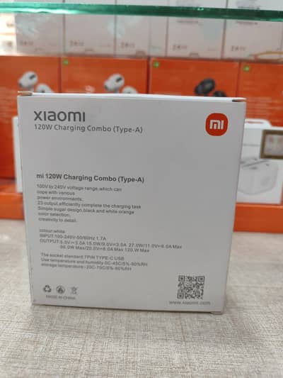 xlaomi 120w charge combo (Type -A)