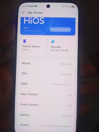 Tecno spark 40 pro plus / 12/256