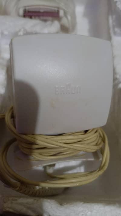 Braun epilator for hair remove