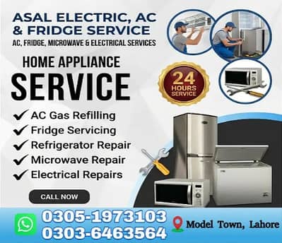 Fridge , washing machine , AC Services , Home Appliances Repairing