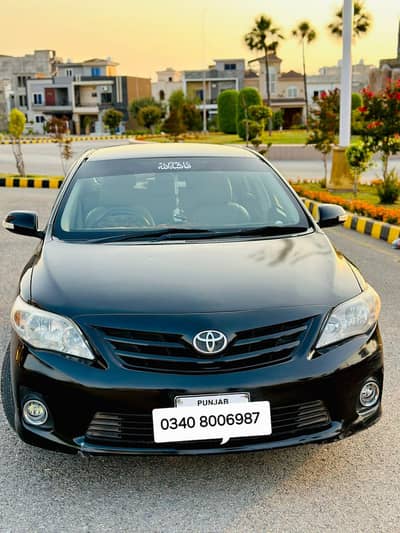 Toyota Corolla XLI 2012