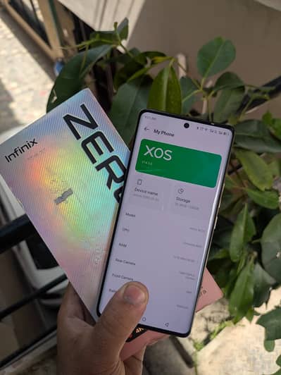 Infinix Zero 30 5G - 12+12 256GB - WITH BOX AND CHARGER - Official PTA
