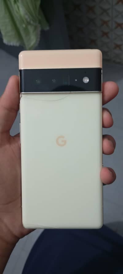 Google Pixel 6 Pro Panel tota ha bakii ok ha phone sra