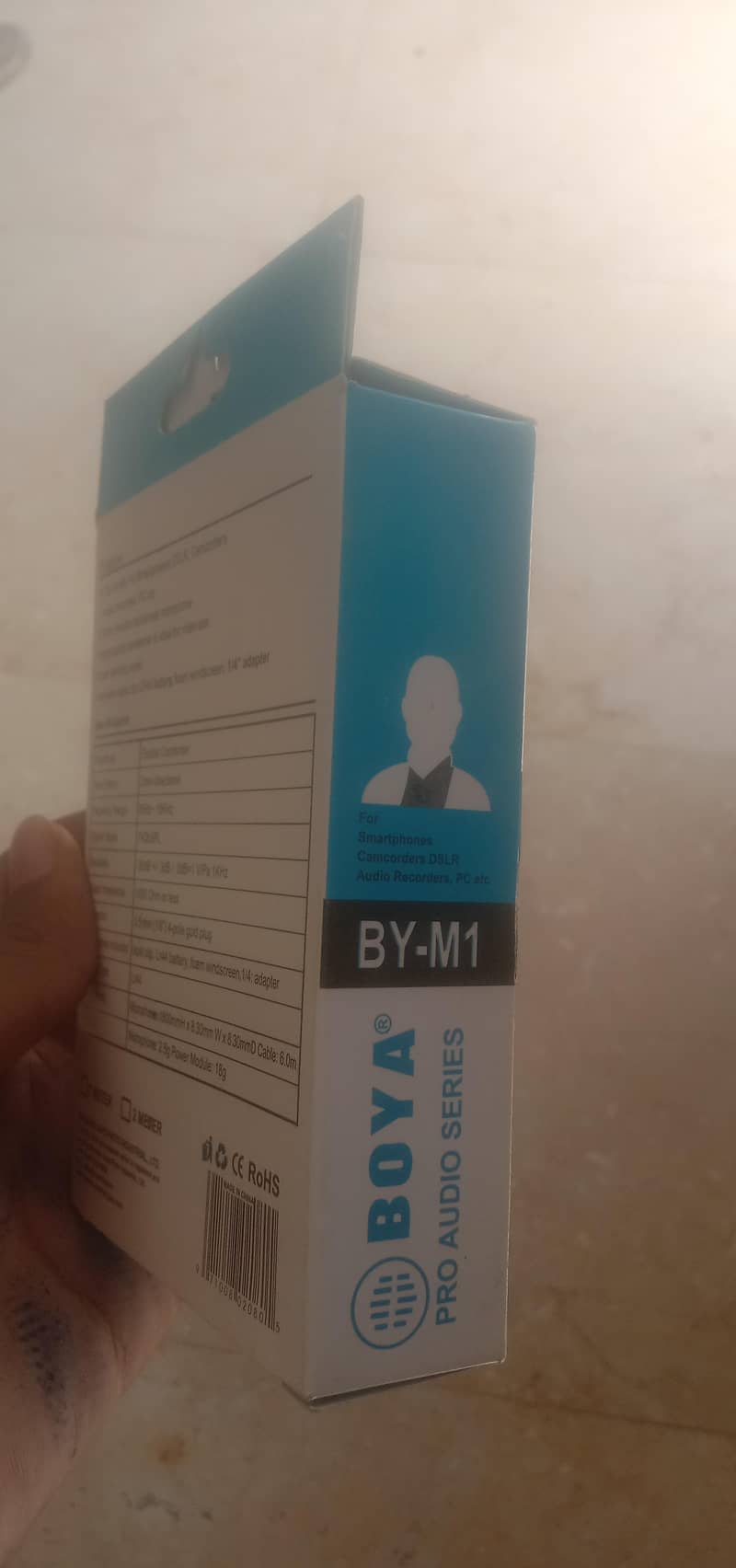 Boya wired mic 2