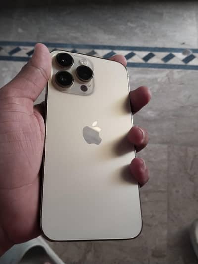 iPhone 14 Pro Max Golden Colour WaterPack Non Pta