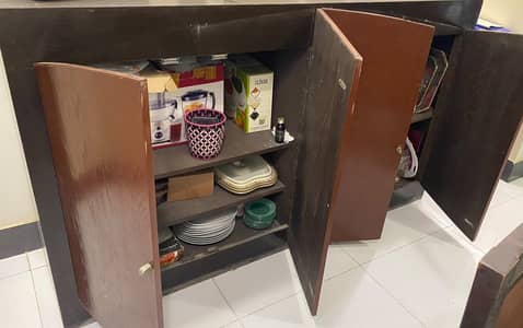 Wooden Sideboard Cabinet (Good storage space)