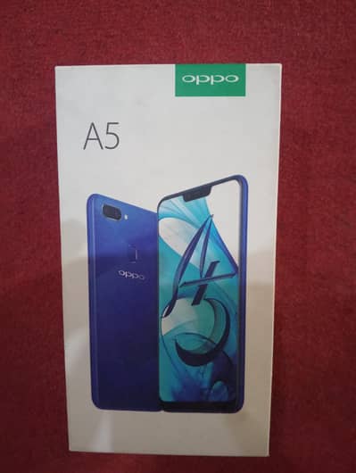 OPPO A5 mobile new condition