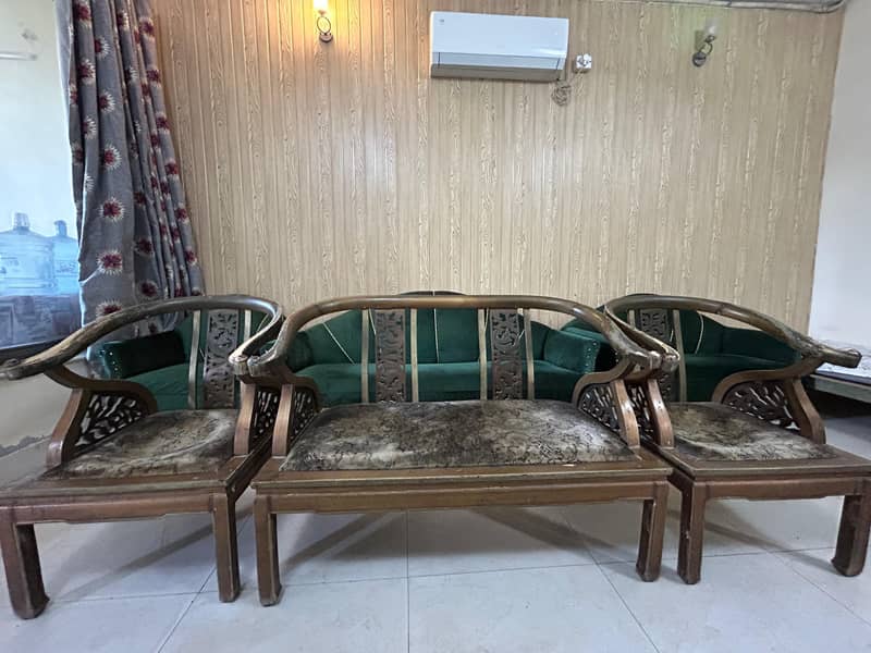 sofa , sofa set , wooden sofa , solid sofa 1