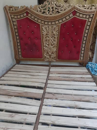 king size bed show case dressing table