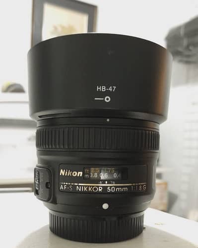  Nikon AF-S 50mm f/1.8G Prime Lens